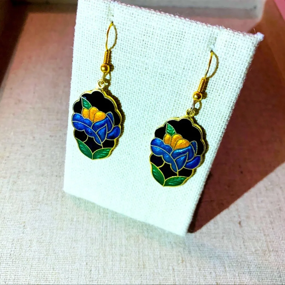 Lord & Taylor | Earrings | Vintage Enamel